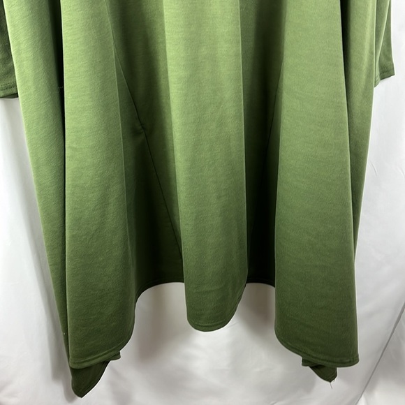 Willow Oversized Asymmetrical Hooded Pullover Sweatshirt/Dress - Picture 12 of 14